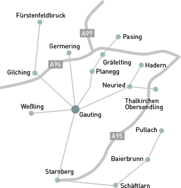 Starnberg nach Gauting